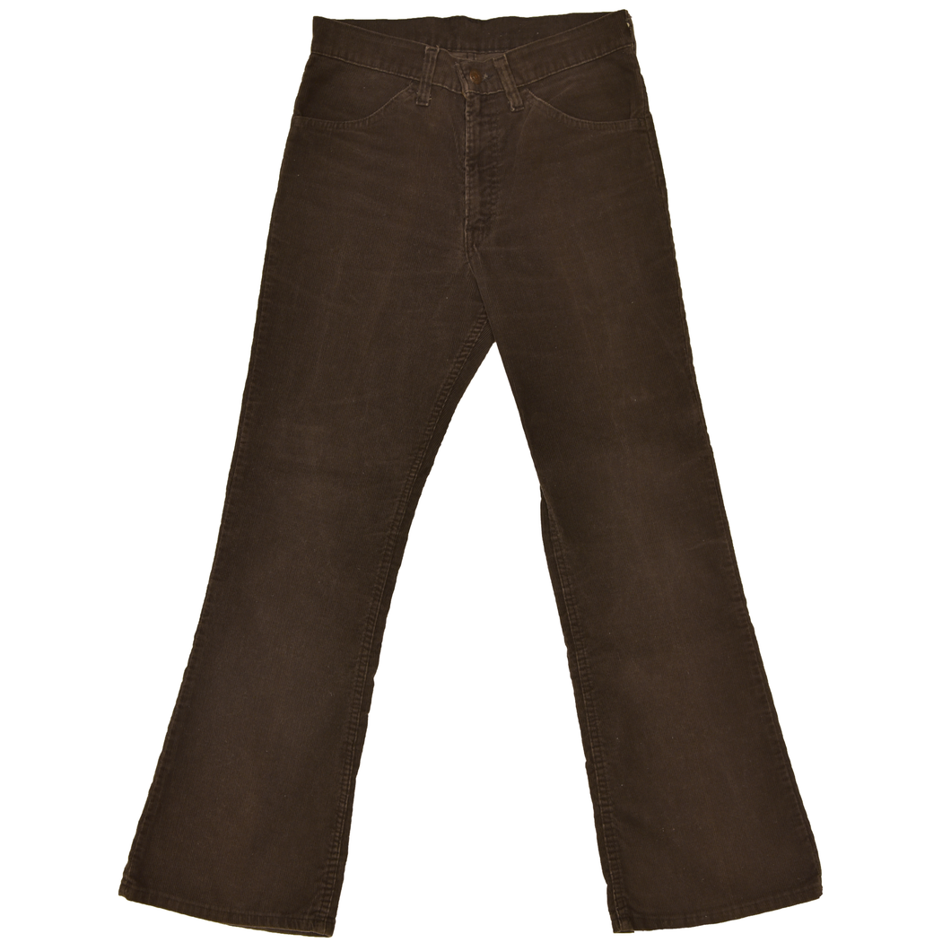 LEVI'S 646 BLACK CORDUROY